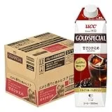 【27%OFF】UCC ゴールドスペシャル アイスコーヒー 甘さひかえめ 紙パック コーヒー 1000ml×12本